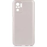 Case 4U Xiaomi Redmi Note 10S Kılıf Klasik Mat Renkli Yumuşak Premier Silikon Altın