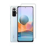 Case 4U Xiaomi Redmi Note 10S Tamperli Kırılmaz Cam Ekran Koruyucu - Şeffaf