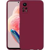 Case 4U Xiaomi Redmi Note 12 Pro 4g Kılıf Kamera Korumalı Içi Kadife Logosuz Mara Lansman Silinebilir Kılıf Koyu Mor