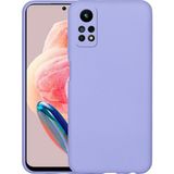 Case 4U Xiaomi Redmi Note 12 Pro 4g Kılıf Kamera Korumalı Içi Kadife Logosuz Mara Lansman Silinebilir Kılıf Lila