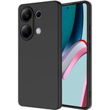 Case 4u Xiaomi Redmi Note 13 Pro 4g Kılıf Kamera Korumalı Içi Kadife Logosuz Mara Lansman Silinebilir Kılıf Siyah