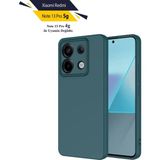 Case 4u Xiaomi Redmi Note 13 Pro 5g Kılıf Kamera Korumalı Içi Kadife Logosuz Mara Lansman Silinebilir Kılıf Koyu Yeşil