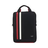 Case Club 13,3 İnç - 14 İnç Laptop Çantası Sırt Ve Omuz Kullanım Apple Uyumlu MacBook Kırmızı Beyaz