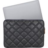 Case Club 14'' Inç Laptop ve Macbook Kılıfı Su Geçirmez Dış Yüzey Darbe Emici Koruma - 2,5cmx35cmx26cm - Siyah