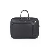 Case Club 17 Inç Laptop Çantası Omuz Askılı Taban Mat Destekli Su Geçirmez Dış Yüzey Unisex Siyah