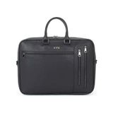 Case Club 2208-5 Laptop Evrak Çantası Büyük Boy 17.3 İnç El Omuz Çantası Siyah