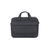 Case Club Basic Siyah Omuz Ve El Çantası 15,6 Laptop Bölmeli Su Geçirmez Kumaş