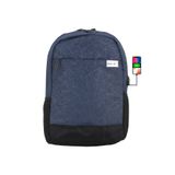 Case Club Laptop Sırt Çantası 15,6 inç Usb Aparat Su Geçirmez Kumaş Yandan Cepli Lacivert