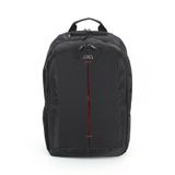 Case Club Siyah Sırt Çantası 17.3’’ Laptop Bölmeli Su Geçirmez Kumaş Siyah