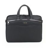 Case Club Slim Laptop Evrak Çantası 13,3'' 14'' inç Omuz Askılı Macbook Air Pro Uyumlu Siyah