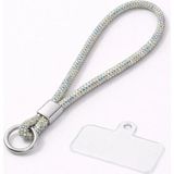 Case Collection Taşlı Telefon Askısı Parlak Lüx Işıltılı Charm El Için Küçük Bilek Strap Aparatlı Kullanım - 001-Renkli