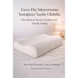 Case Diş Sıkma & Boyun Gerilimi İçin Servikal Destekli Visco Yastık