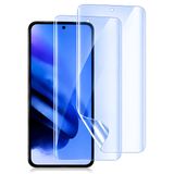 case & glass 2 ekran koruyucusu Walton Xanon X91 için uyumlu Gizlilik Işığa Karşı Hidrojel Mavisi