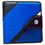 Case-it The Open Tab Velcro Açılış Bağlayıcı - 5 İnç O-Halkalar - 5 Renkli Sekme Genişleyen Dosya Klasörü - Çoklu Cepler - 400 Yaprak Kapasitesi - Mavi S-826-A