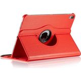 Case Street Apple iPad Pro 12.9 2018 3.nesil Kılıf Kapaklı Standlı 360 Dönebilen Koruma Dn3 Kırmızı