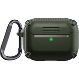 Case Street Casestreet Apple Airpods Pro Kılıf Sert Armor Karbon Görünüm A26 Koyu Yeşil