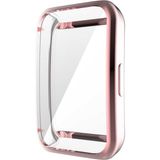 Case Street Casestreet Huawei Band 6 Kordon Önü Kapalı Renkli Silikon Gard 09 Bronz