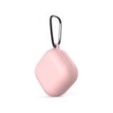 Case Street Casestreet Samsung Galaxy Buds 2 Kılıf Kancalı Mat Silikon Sf8 Açık Pembe