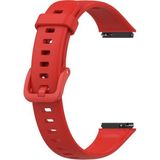 Case Street Huawei Band 7 Kordon Mat Klasik Silikon Krd 11 Kırmızı