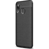 Case Street Huawei Honor 8c Kılıf Niss Silikon Deri Görünümlü Siyah
