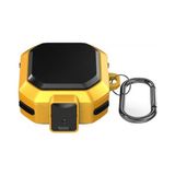 Case Street Samsung Galaxy Buds 2 Pro Kılıf Tank Klipsli Çift Renk Koruma SF11 Sarı