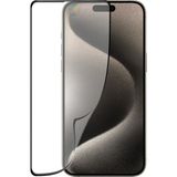 Case World Apple iPhone 15 Pro Max Tam Kaplayan Fiber Nano Ekran Koruyucu Cam - Şeffaf