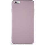 Case World Apple iPhone 6s Plus Kılıf Soft Premier Renkli Silikon Kapak - Pudra