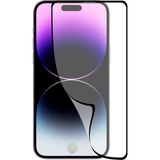 Case World Caseworld Apple iPhone 14 Pro Max Tam Kaplayan Fiber Nano Ekran Koruyucu Cam - Şeffaf