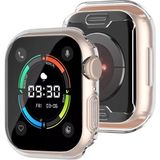 Case World Caseworld Apple Watch 41 mm Şeffaf Silikon Saat Koruma Kılıfı