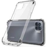 Case World Caseworld Oppo A73 ile Uyumlu Kapak Airbag Antishock Köşe Korumalı Silikon Şeffaf Kılıf - Saydam