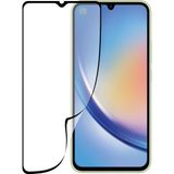 Case World Caseworld Samsung Galaxy A34 Tam Kaplayan Fiber Nano Ekran Koruyucu Cam - Şeffaf