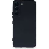Case World Caseworld Samsung Galaxy S23 Plus Kapak Içi Kadife Kamera Korumalı Lansman Silikon Kılıf - Koyu Mavi - Lacivert