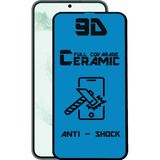 Case World Caseworld Samsung Galaxy S23 Plus Tam Kaplayan Seramik Nano Esnek Ekran Koruyucu Cam - Mat Şeffaf - Galaxy S23+