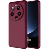 Case World Caseworld Xiaomi Mi 13 Ultra Kapak Içi Kadife Kamera Korumalı Lansman Silikon Kılıf - Mürdüm - Mor