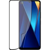 Case World Caseworld Xiaomi Poco C65 Tam Kaplayan Fiber Nano Ekran Koruyucu Cam - Şeffaf
