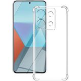 Case World Caseworld Xiaomi Redmi Note 13 5g Kapak Kamera Korumalı Airbag Antishock Köşe Korumalı Şeffaf Silikon Kılıf