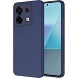 Case World Caseworld Xiaomi Redmi Note 13 Pro 5g Kapak Kamera Korumalı Içi Kadife Lansman Silikon Kılıf - Lacivert