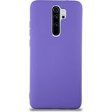 Case World Caseworld Xiaomi Redmi Note 8 Pro Kapak Içi Kadife Lansman Silikon Kılıf - Mor