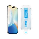Case World İphone 15 Plus Applicator Serisi 2.5D Eyesafe Özellikli Safir 0.33Mm Ekran Koruyucu