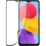 Case World Samsung Galaxy M13 Tam Kaplayan Fiber Nano Ekran Koruyucu Cam - Şeffaf