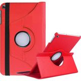 Case World Samsung Galaxy Tab S6 Lite P610 Dönebilen Stantlı Tablet Kılıfı - Kırmızı