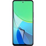 Case World Vivo Y19S ile Uyumlu Tam Kaplayan Fiber Nano Ekran Koruyucu Cam - Şeffaf