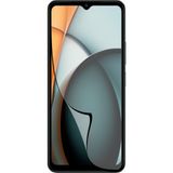 Case World Xiaomi Redmi A3 ile Uyumlu Tam Kaplayan Fiber Nano Ekran Koruyucu Cam - Şeffaf