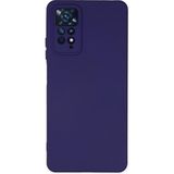 Case World Xiaomi Redmi Note 11 Pro Kapak Içi Kadife Kamera Korumalı Lansman Silikon Kılıf - Mor