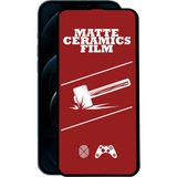 Caseart Apple iPhone 12 Pro Max Tam Kaplayan Mat Seramik Nano Esnek Ekran Koruyucu - Saydam