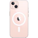 Caseart Apple iPhone 13 Mini Kapak Magsafe Kablosuz Şarj Destekli Şeffaf Kılıf
