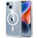 Caseart Apple iPhone 14 Plus Kapak Magsafe Kablosuz Şarj Destekli Şeffaf Kılıf