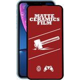 Caseart Apple iPhone Xr Tam Kaplayan Mat Seramik Nano Esnek Ekran Koruyucu - Saydam