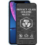 Caseart Apple iPhone Xr Tam Kaplayan Mat Seramik Nano Esnek Hayalet Ekran Koruyucu - Şeffaf