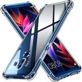 Caseart Huawei Mate 10 Pro ile Uyumlu Kapak Köşe Korumalı Airbag Antishock Şeffaf Silikon Kılıf